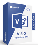 Microsoft Visio Professional 2021 | Licença Original Chave ESD